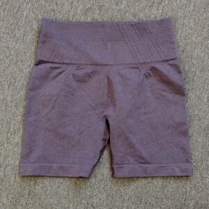 Buffbunny mocha berry seamless shorts